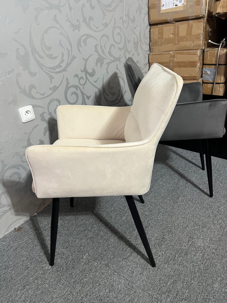 4x jídelní křeslo - NOVE - 4