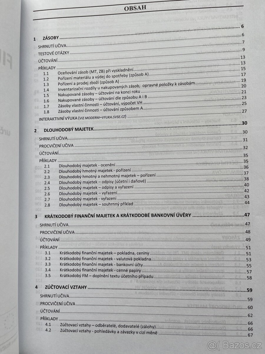 Finanční účetnictví pracovní sešit - 4