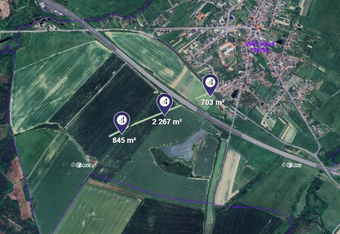 Prodej pole v k.ú. Velký Újezd, ev.č. 2025-07-02-8 - 4