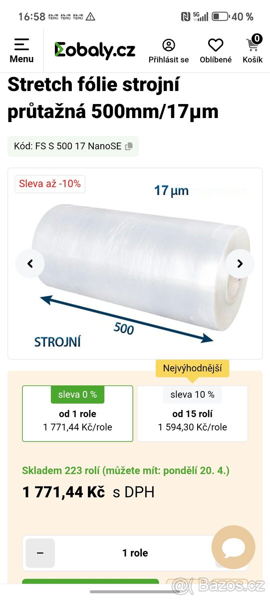 Strečová fólie - 4