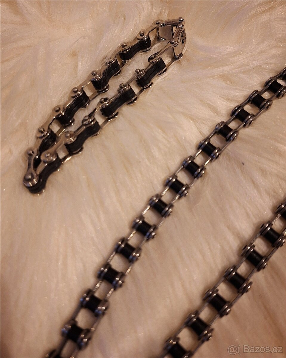 Náhrdelník a náramek "Řetěz" - 4
