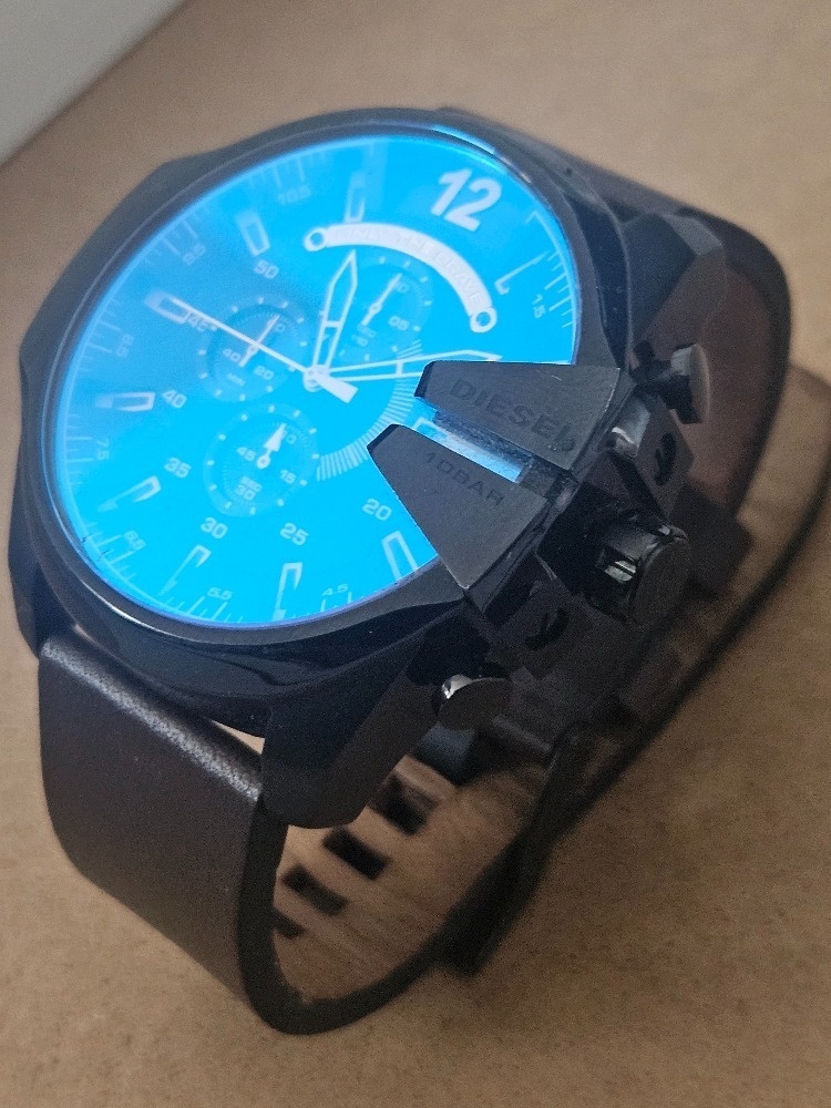 Pánské hodinky Diesel DZ4401 Mega Chief – super stav ⌚🔥 - 4