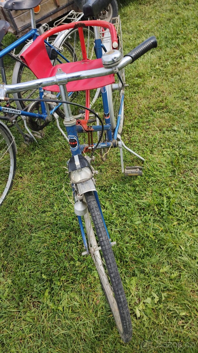 Kolo dámské Eska s komunistickým sedlem pro dítě - 4