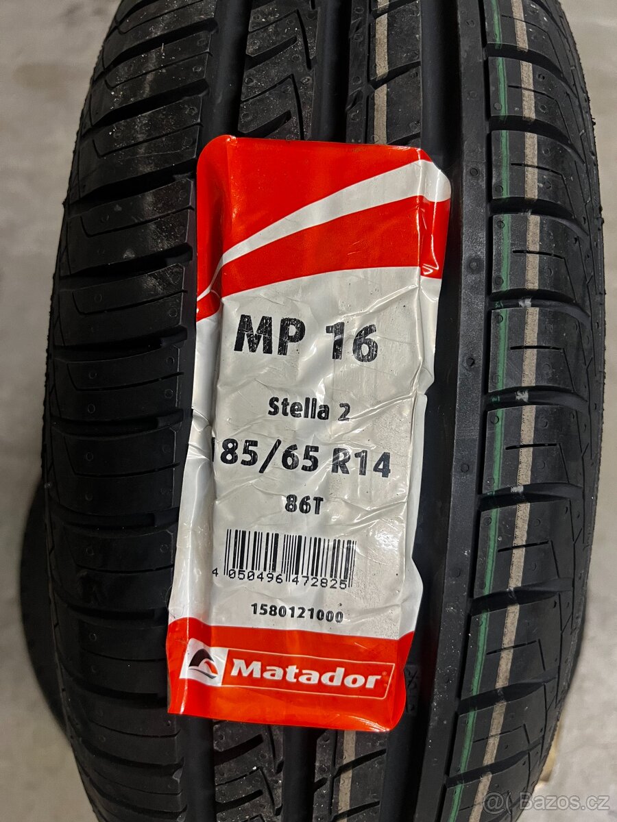LETNÍ PNEU-NOVÉ MATADOR STELLA2 185/65R14 86 T - 4