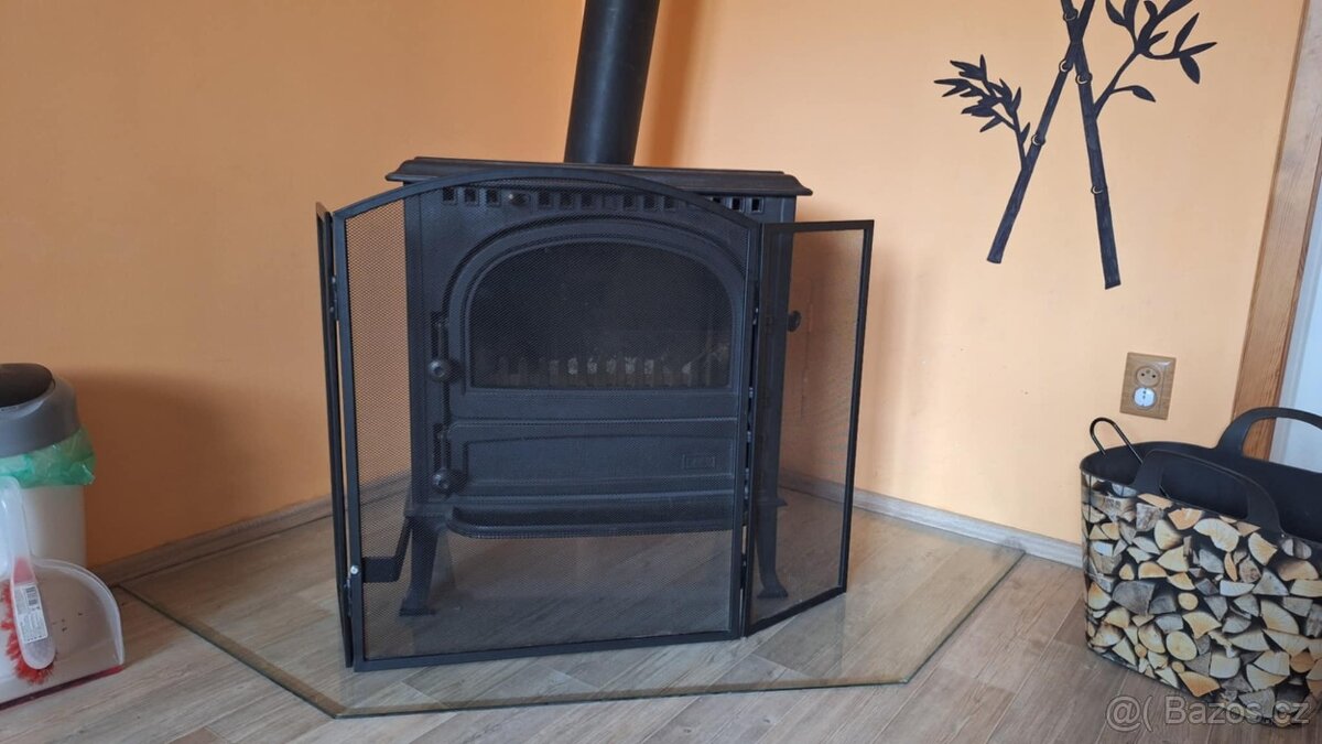 Litinová krbová kamna SAYE 92 s prislusenstvim - 4