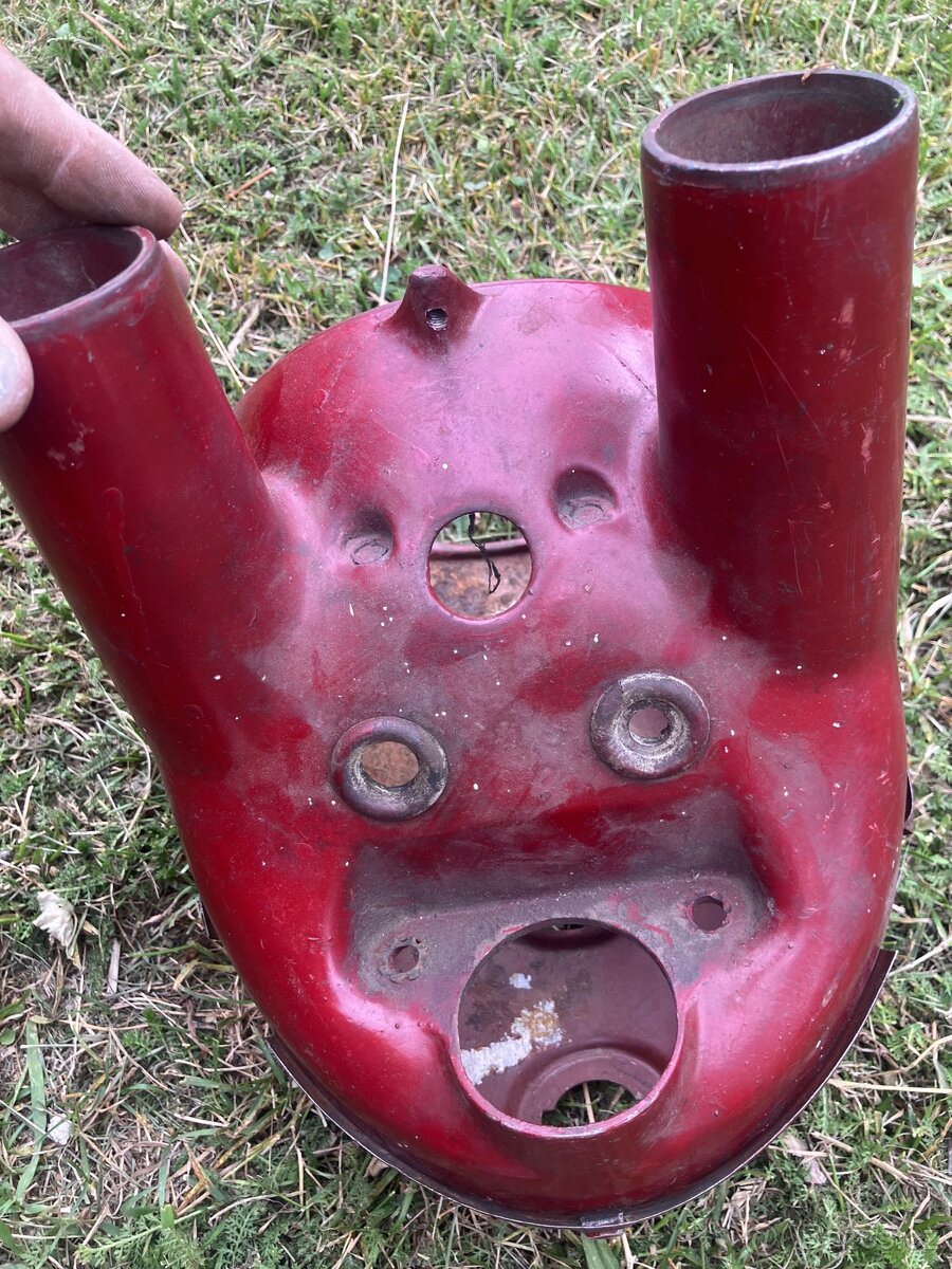 Čz 175 250 přední maska světla horní i spodní díl - 4