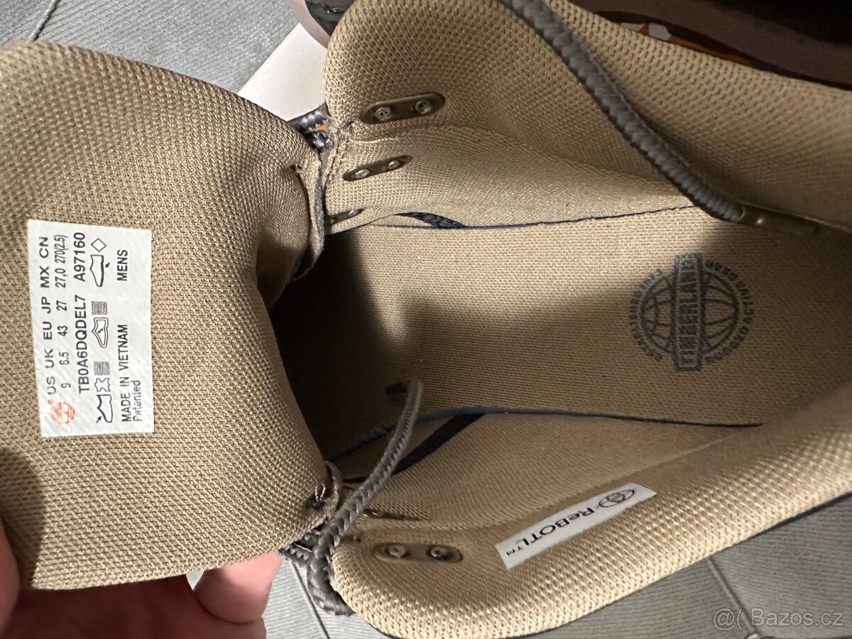 Timberland Sprint Trekker 43 TB0A6DQDEL7 pánska kožená obuv - 4