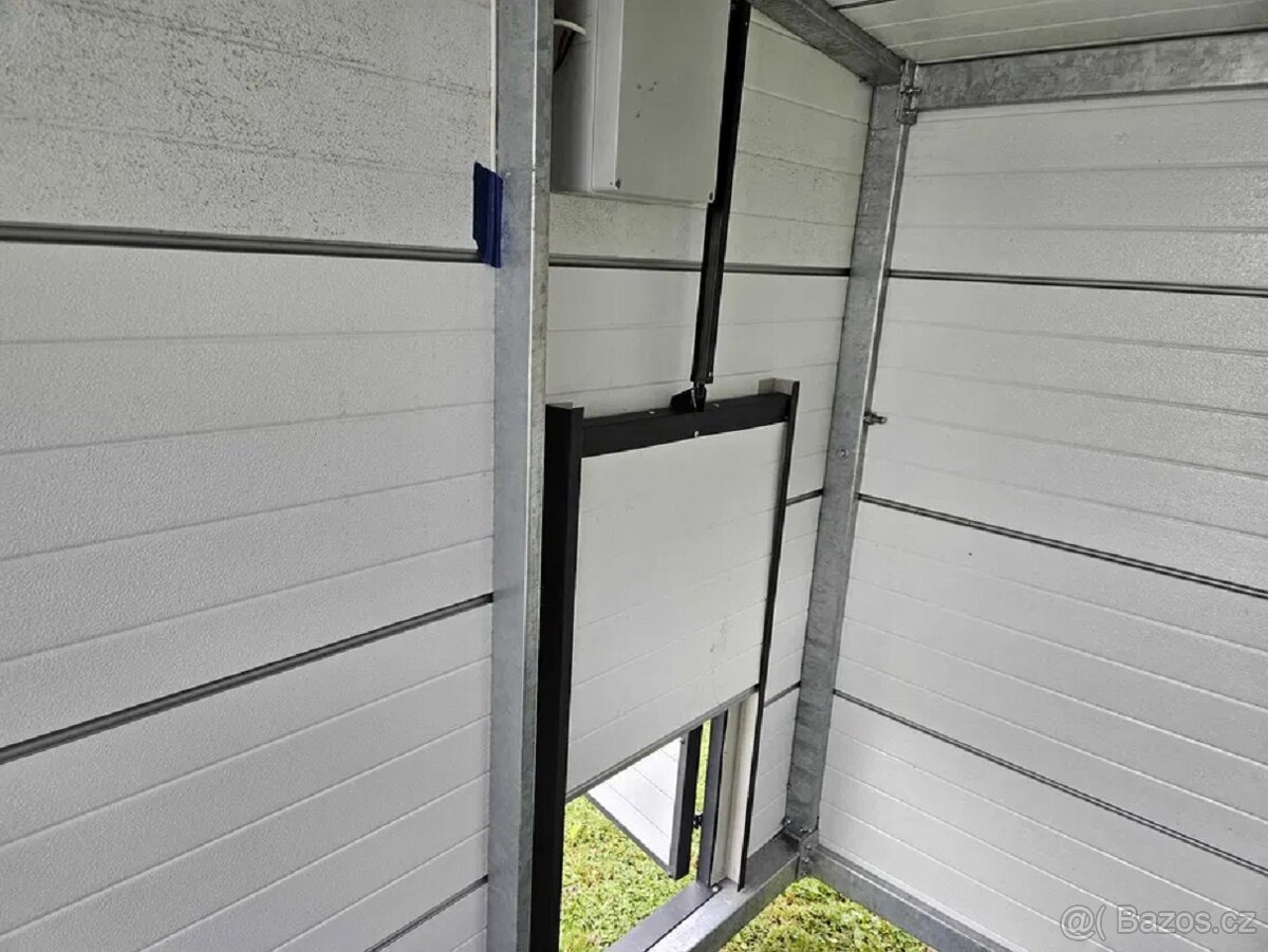 Mobilní kurník zateplený 4x2,1x2m - 4