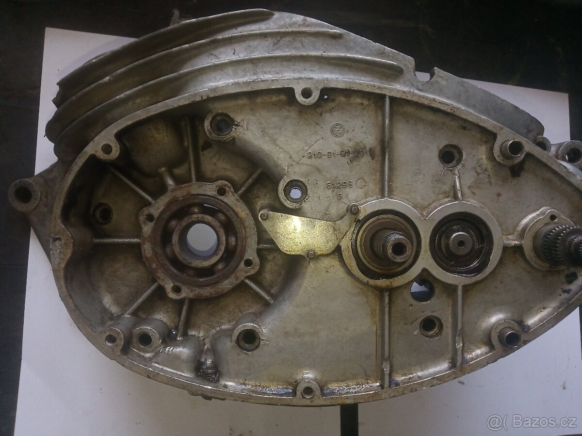 Kartery s převodovkou ČZ 150c - 4