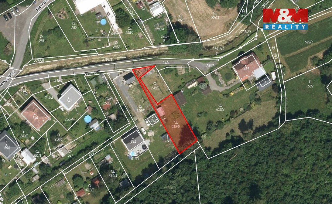 Prodej pozemku, 612 m², Dvorce - 4