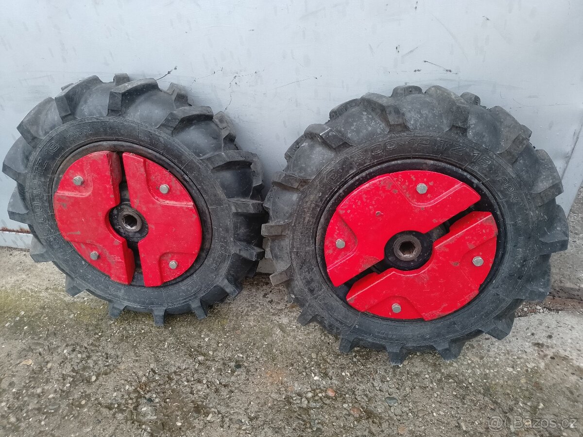 Vari kola z tažné nápravy 5,00-12 s oboustranným závažím - 4
