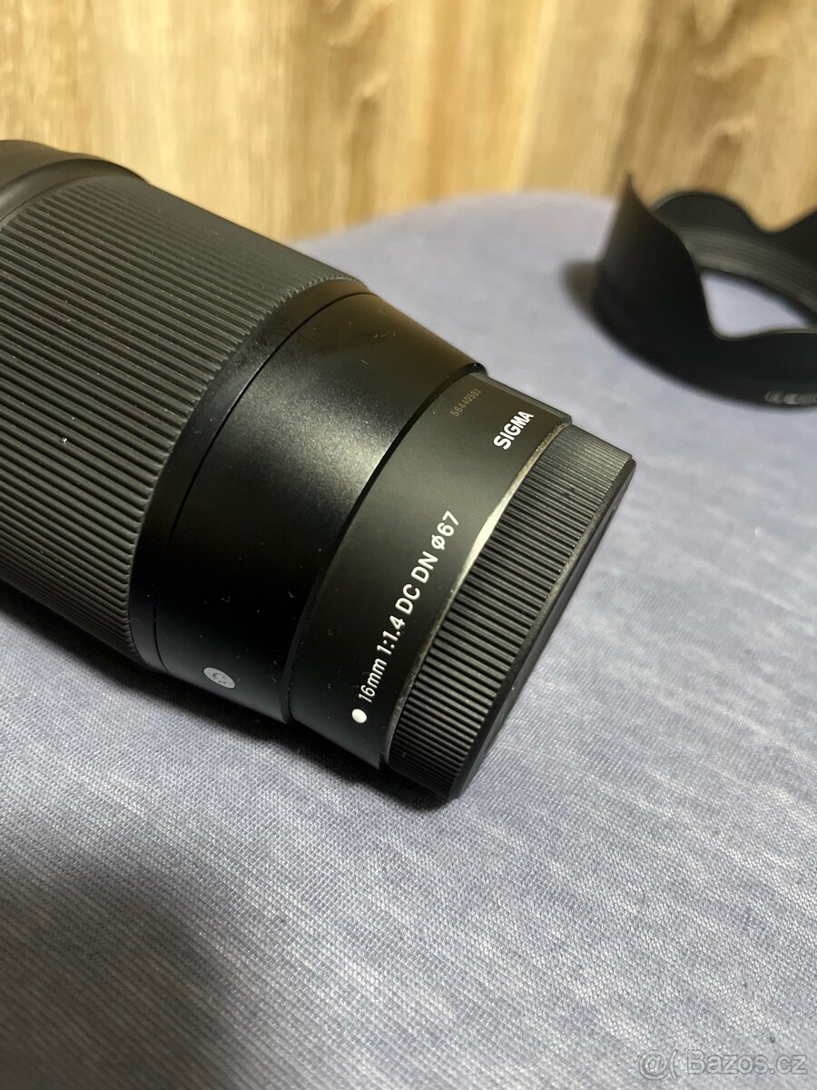 Sigma 16mm f1.4 Canon EF-M - 4