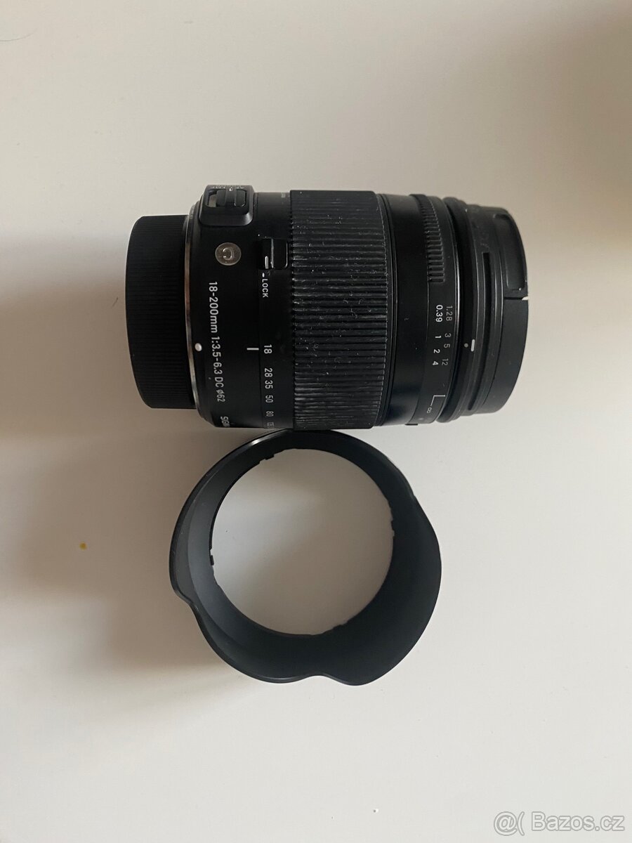 Objektív Sigma DC Macro 18-200mm F3.5-6.3 - 4