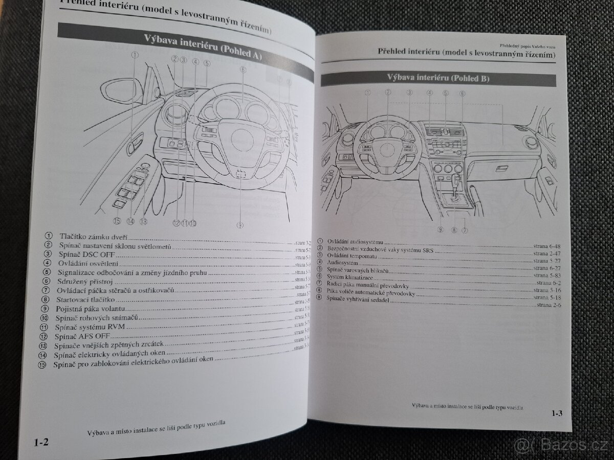 Mazda 6 návod k obsluze CZ - 4