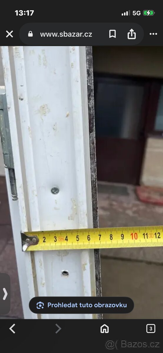 Bílo hnědé okno 150/150 - 4