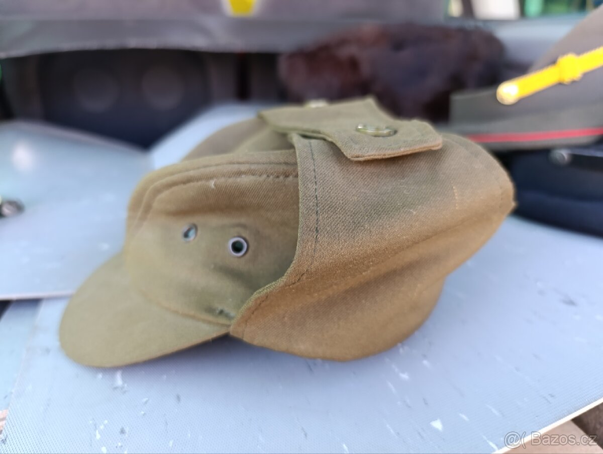 Vojenská čepice , brigadýrka - 4