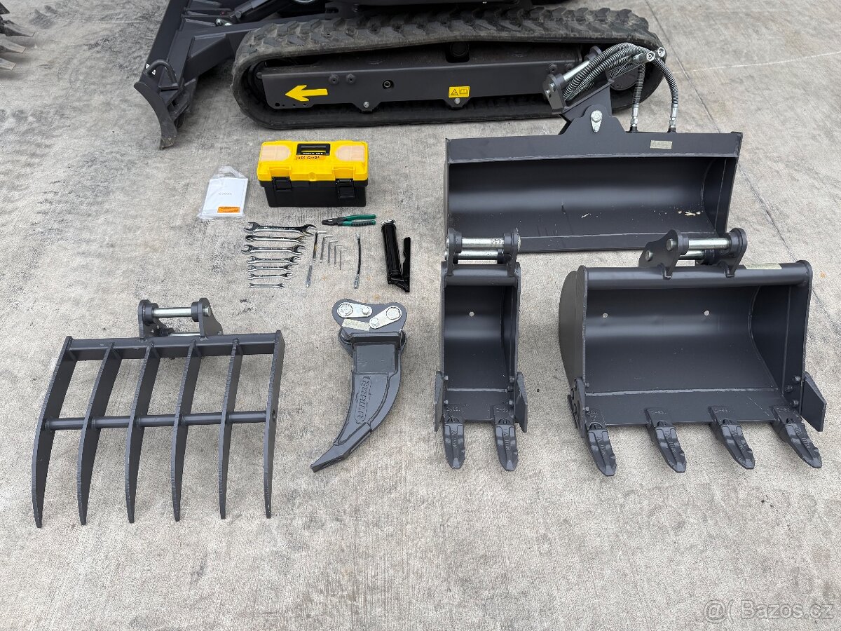 Minibagr 2,6t G27SE KUBOTA D1105 – akce příslušenství 80.000 - 4