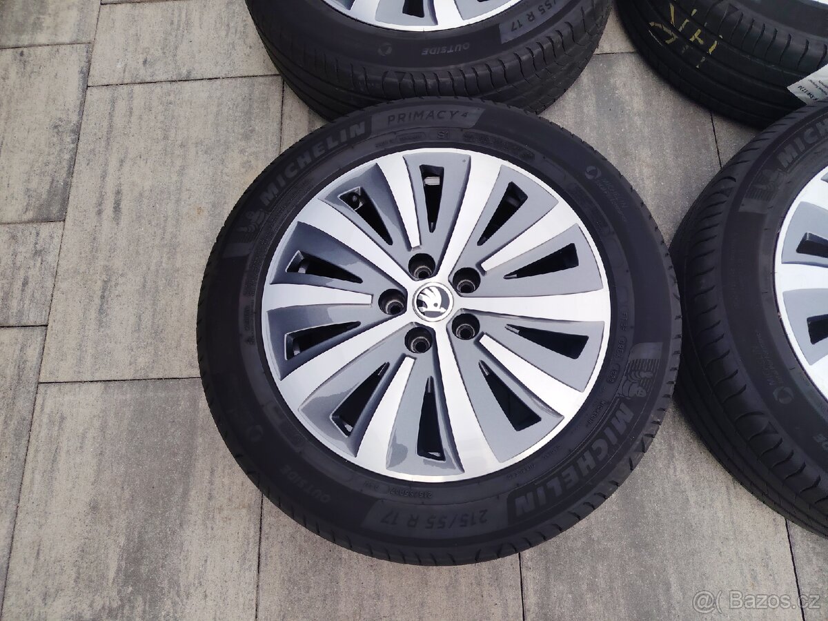 Alu kola Škoda 5x112 R17 DRACON - Škoda Superb III - 4