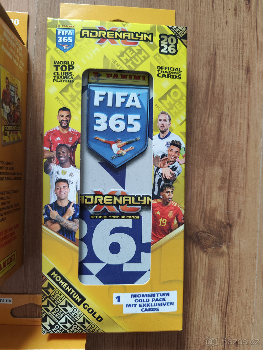 Fotbalové kartičky Adrenalyn - Fifa 365 2026 - plechovky - 4