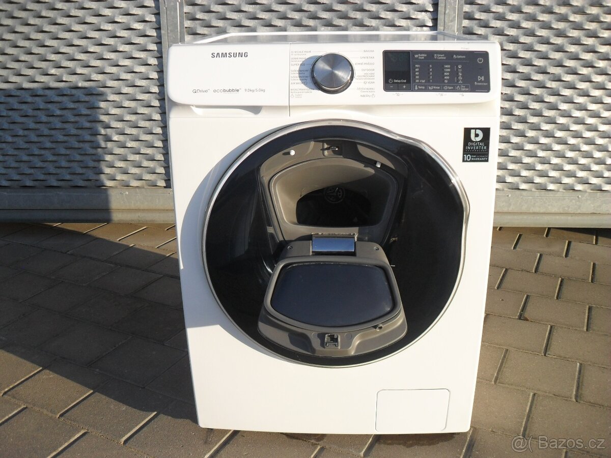 PRAČKA SE SUŠIČKOU SAMSUNG 9+5KG,APKA,DVÍŘKA ADDWASH, tř.A - 4