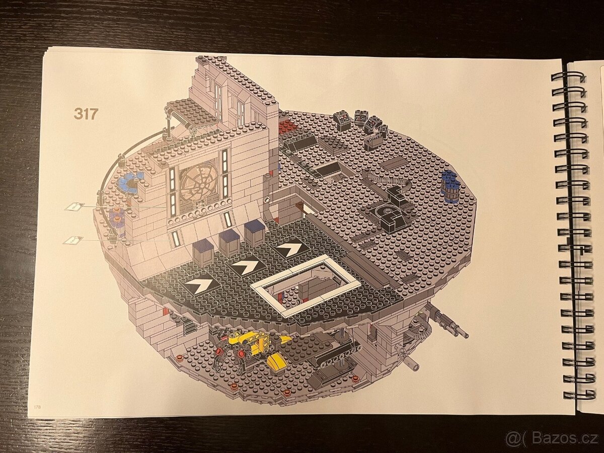 Death Star (Hvězda smrti) -Building Instruction- návod 75159 - 4