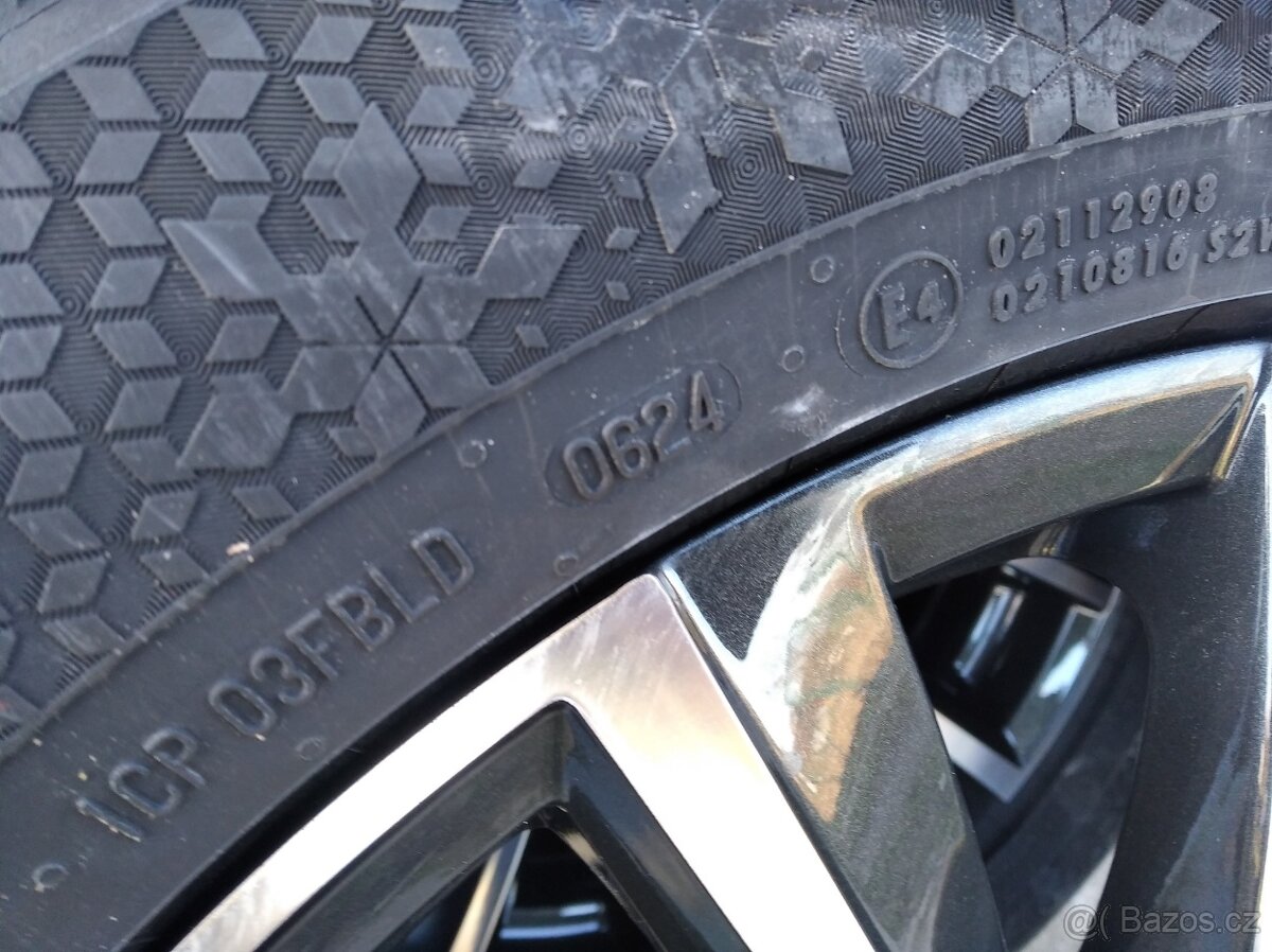 NOVÁ zimní originál alu sada Škoda Kodiaq II 18" - 4