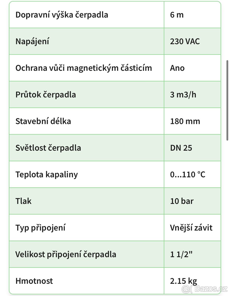 Grundfos Alpha2 25-60 180 - 4