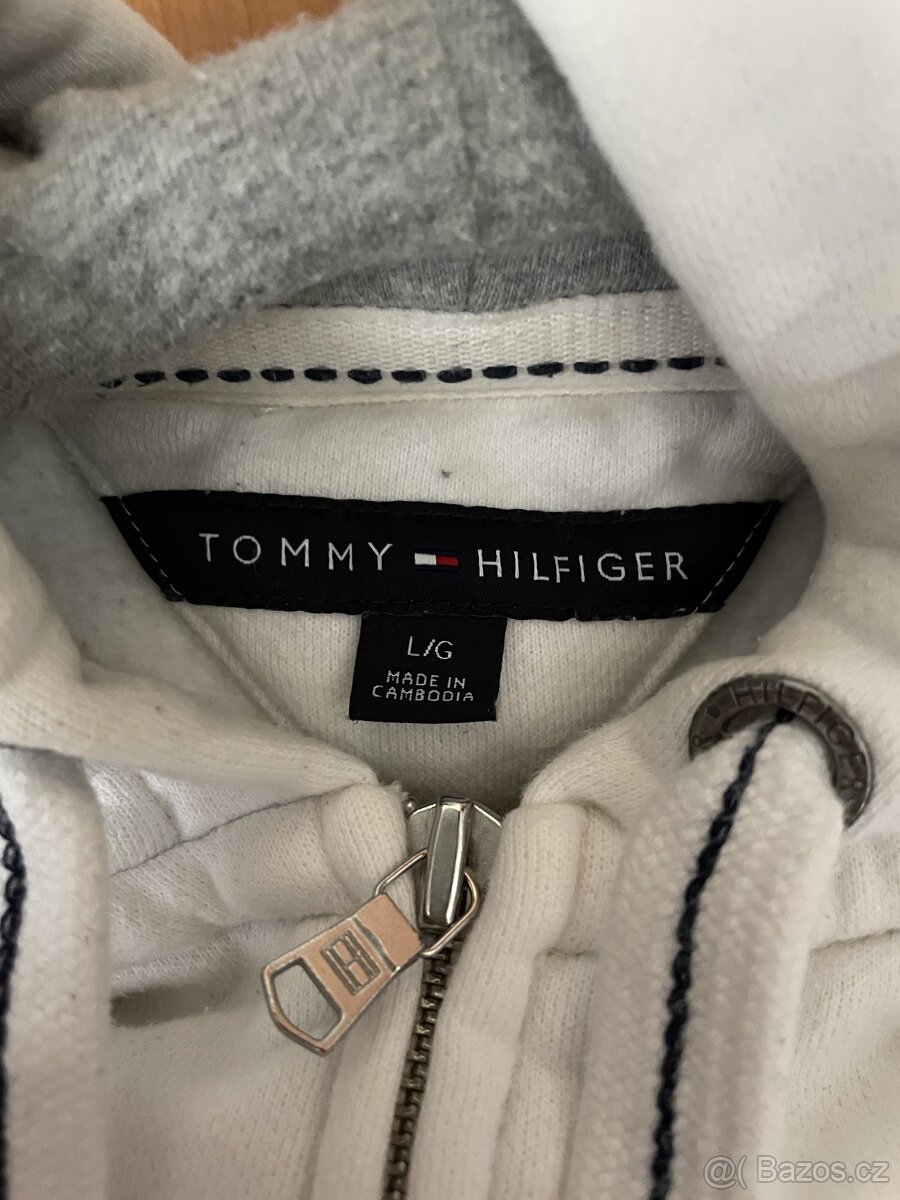 mikina Tommy Hilfiger pánská bílá - 4