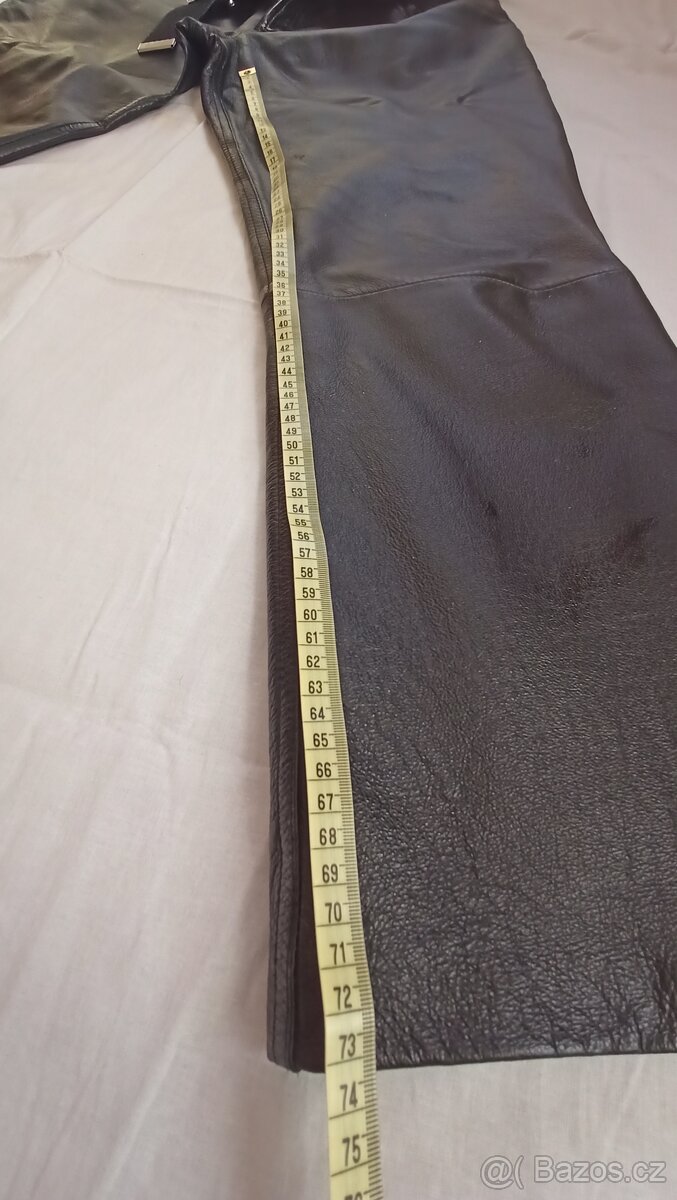 Pánské kožené moto kalhoty - 4