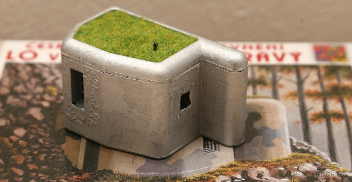 Čs. pohraniční opevnění - modelová železnice H0 (1:87) - 4