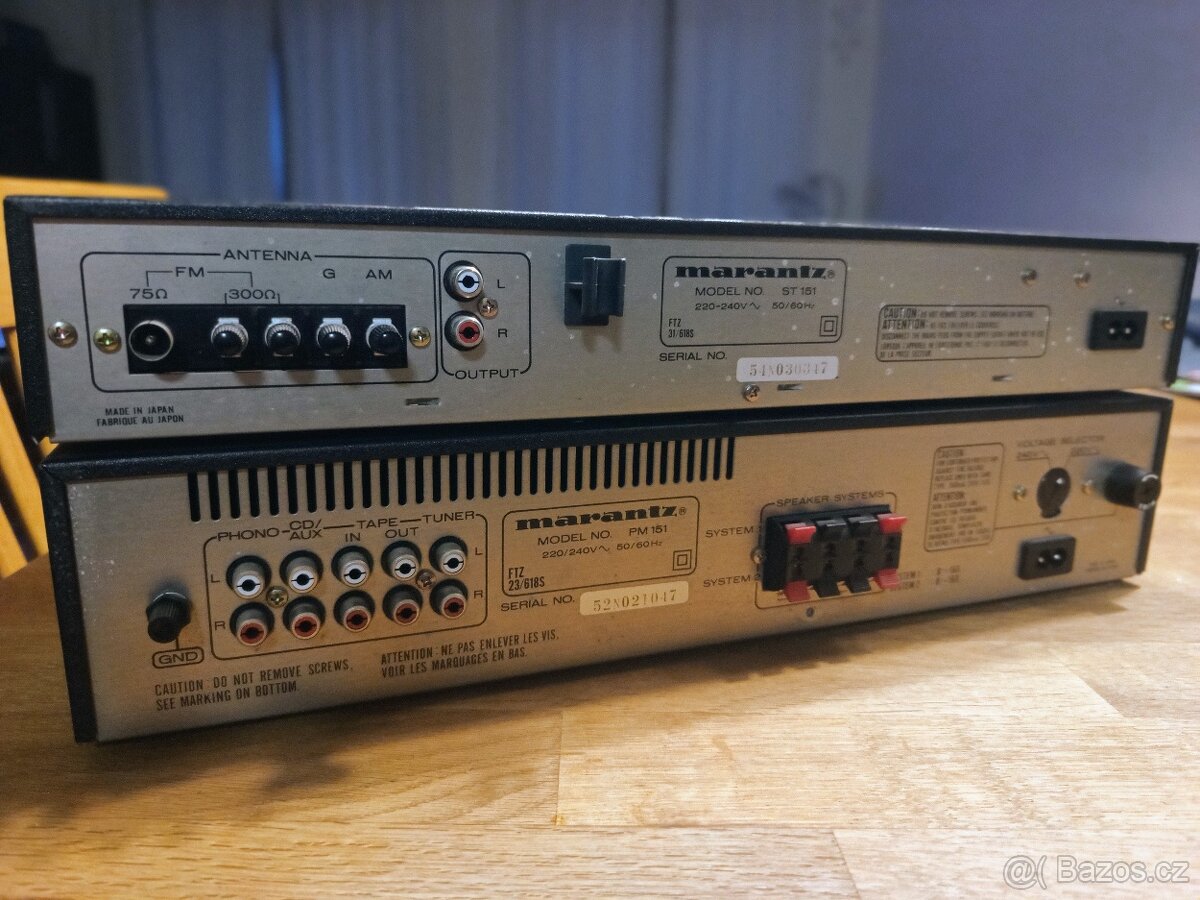 MARANTZ PM 151 SET VINTAGE 1983 - 4