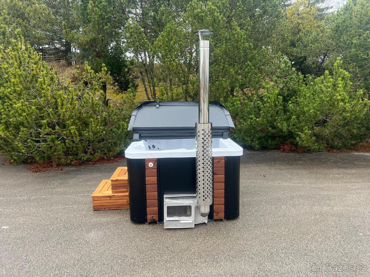 Akrylátová venkovní viřivka Marivox, hot tub, koupací sud - 4