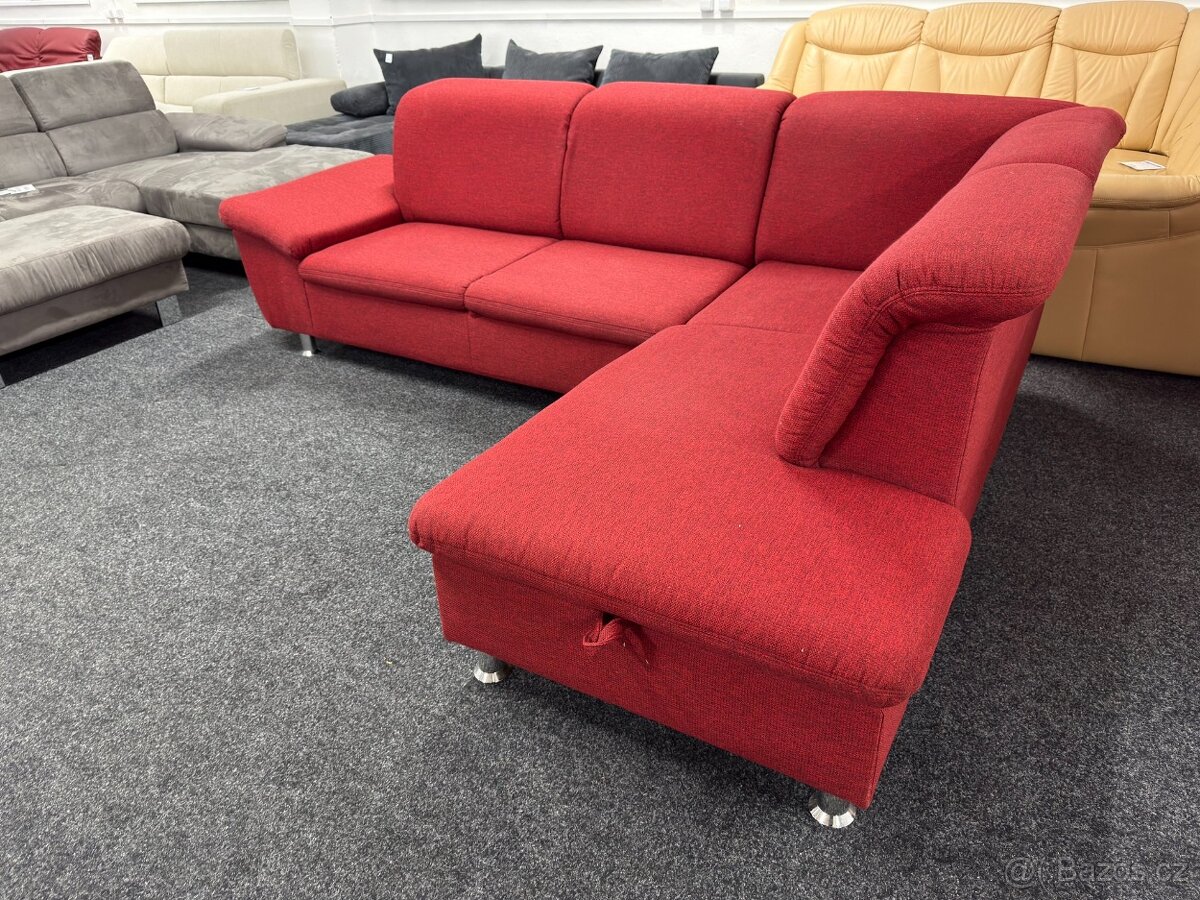 Sedací souprava rohová - rozkládací - zánovní - 4