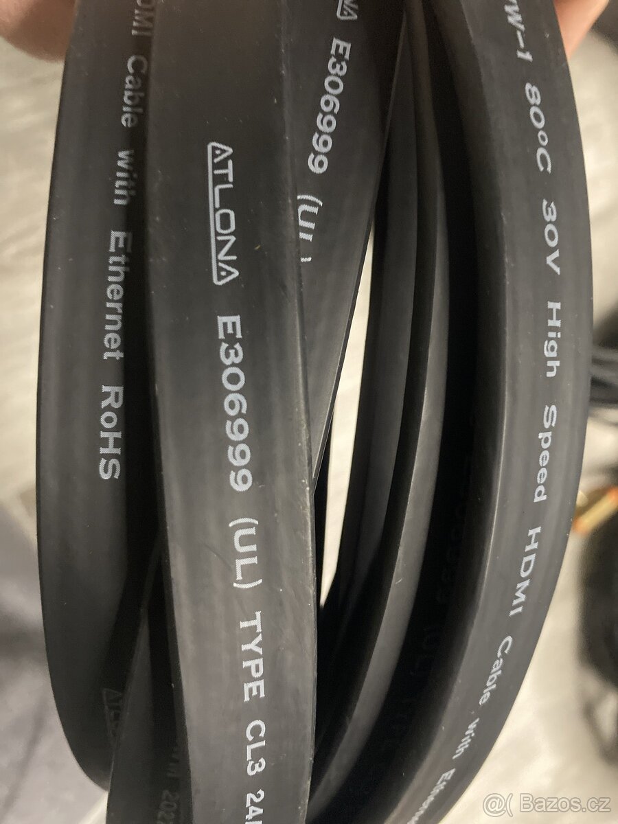 ATLONA HDMI profesionální ploché kabely - Dohoda možná - 4