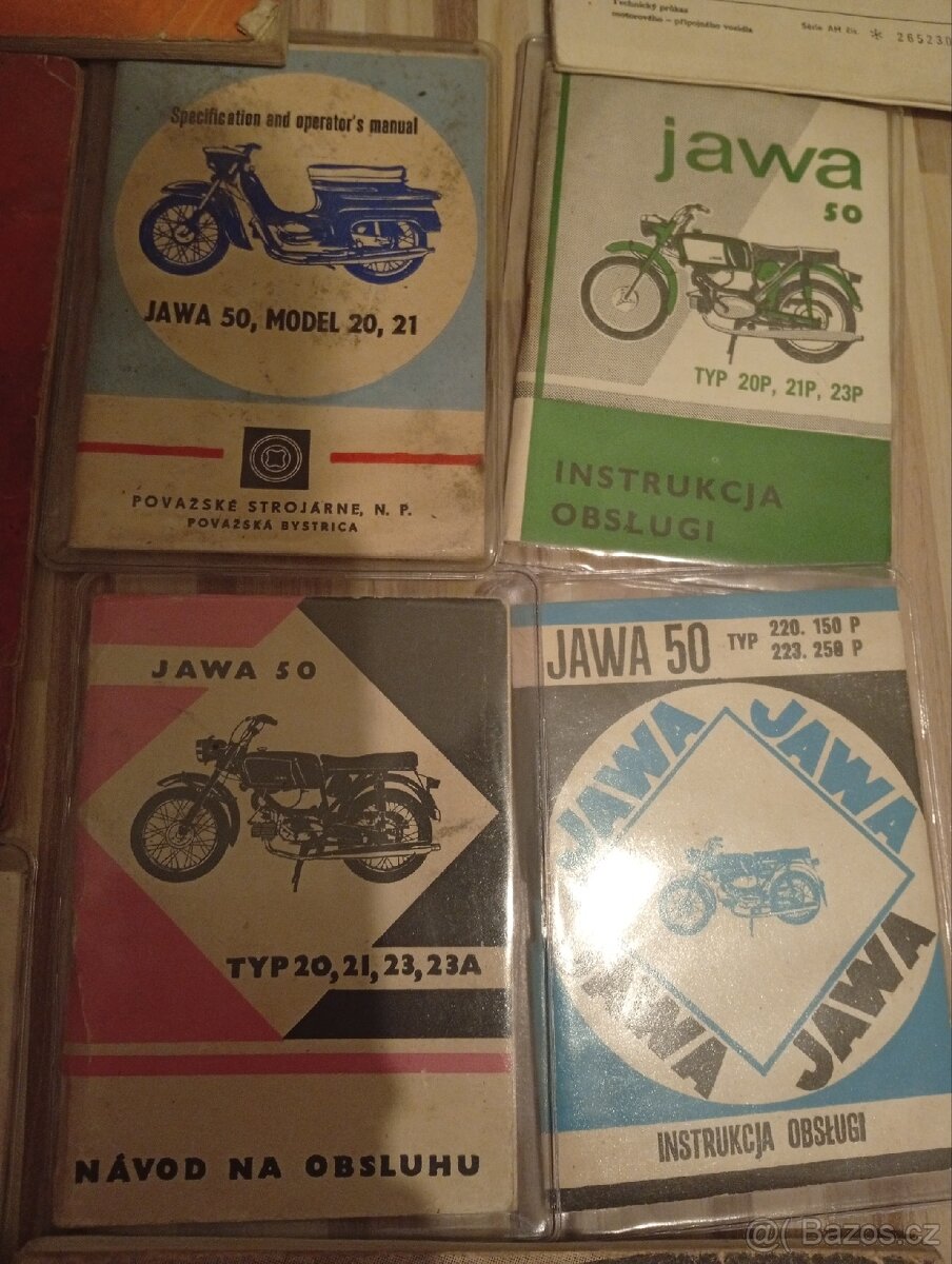 Návody Jawa Pionýr - 4