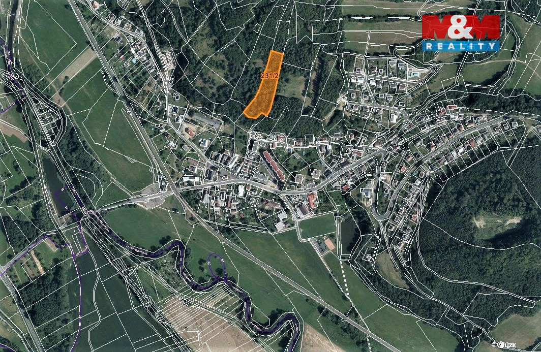 Prodej louky, 7200 m², Bohutín nad Moravou - 4