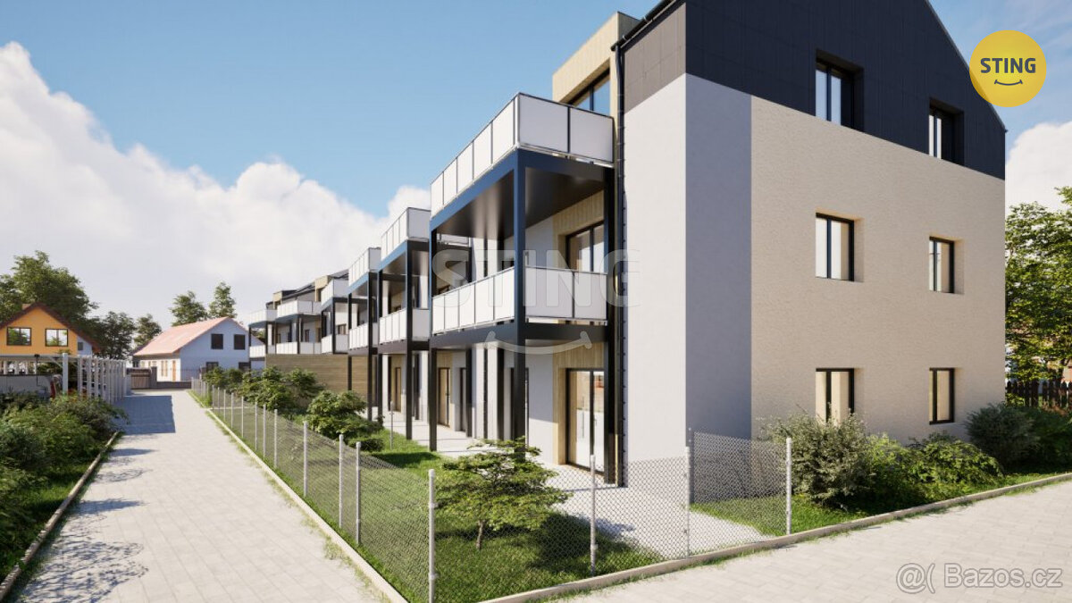 Bydlení v zahradě - projekt nové byty "OASA" Malé Ho, 1341 - 4