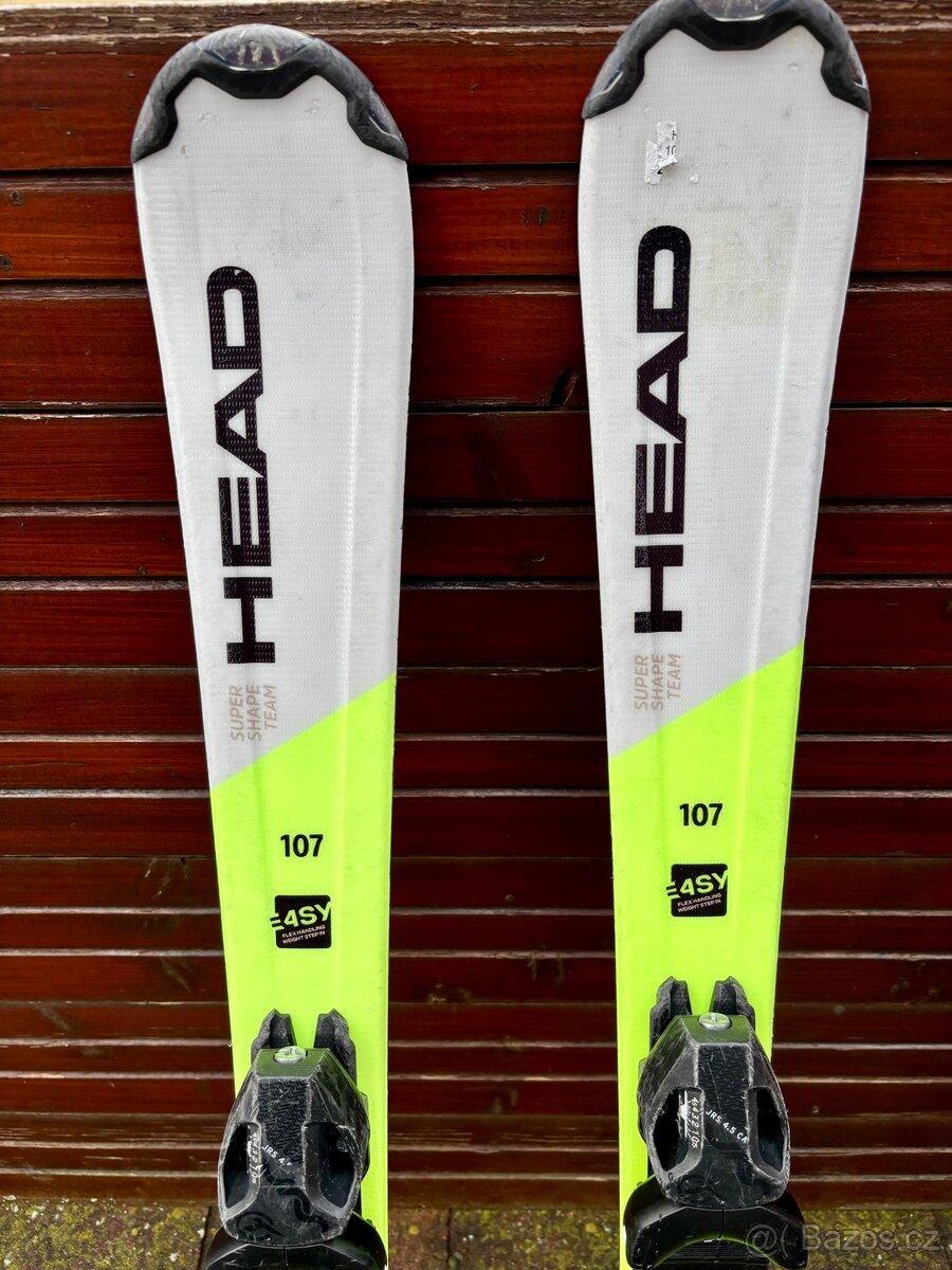 Dětské lyže HEAD Super Shape 107cm - 4