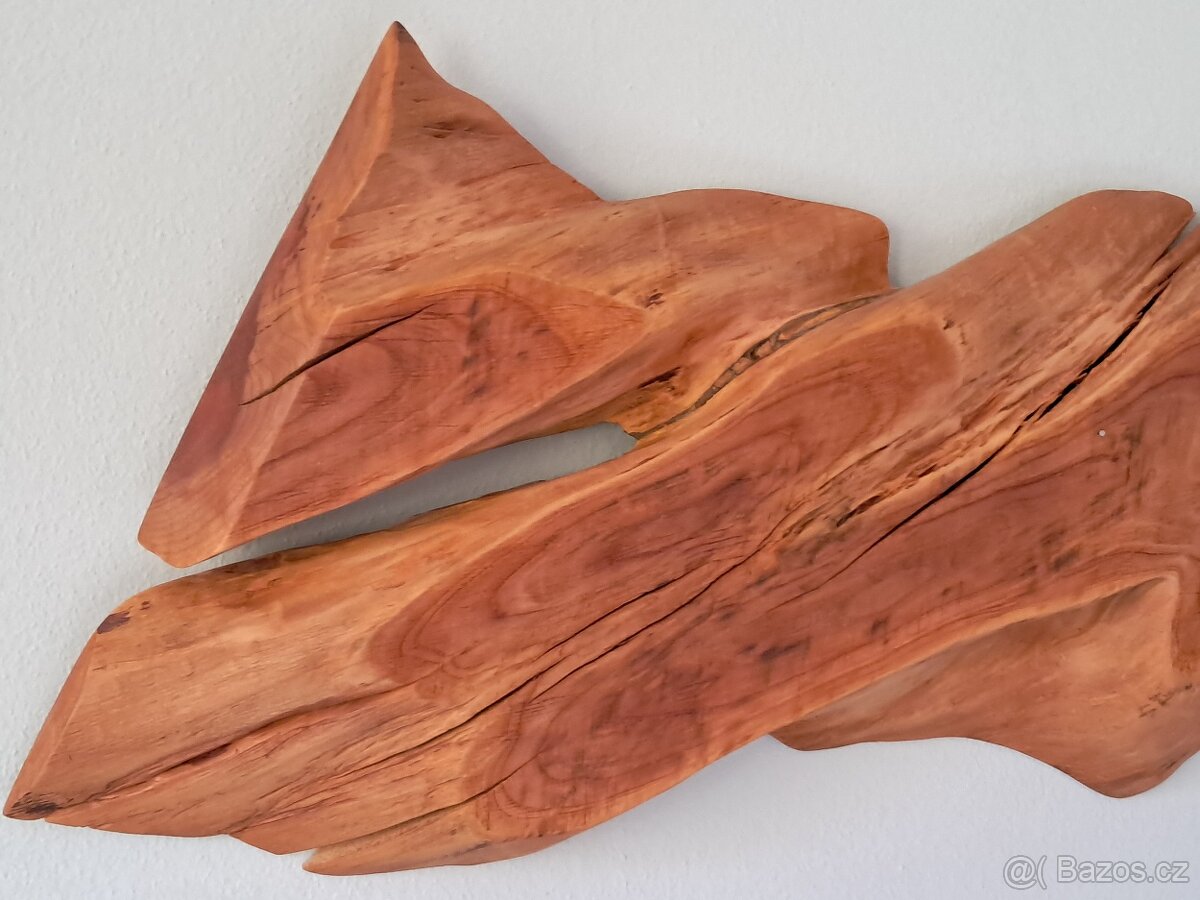 Skulptura - meruňkové dřevo - 4