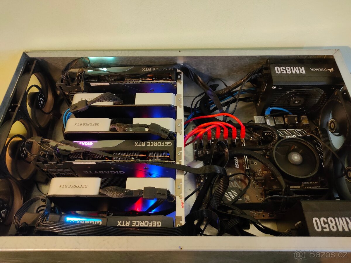 Mining rig / rack 4U - 4