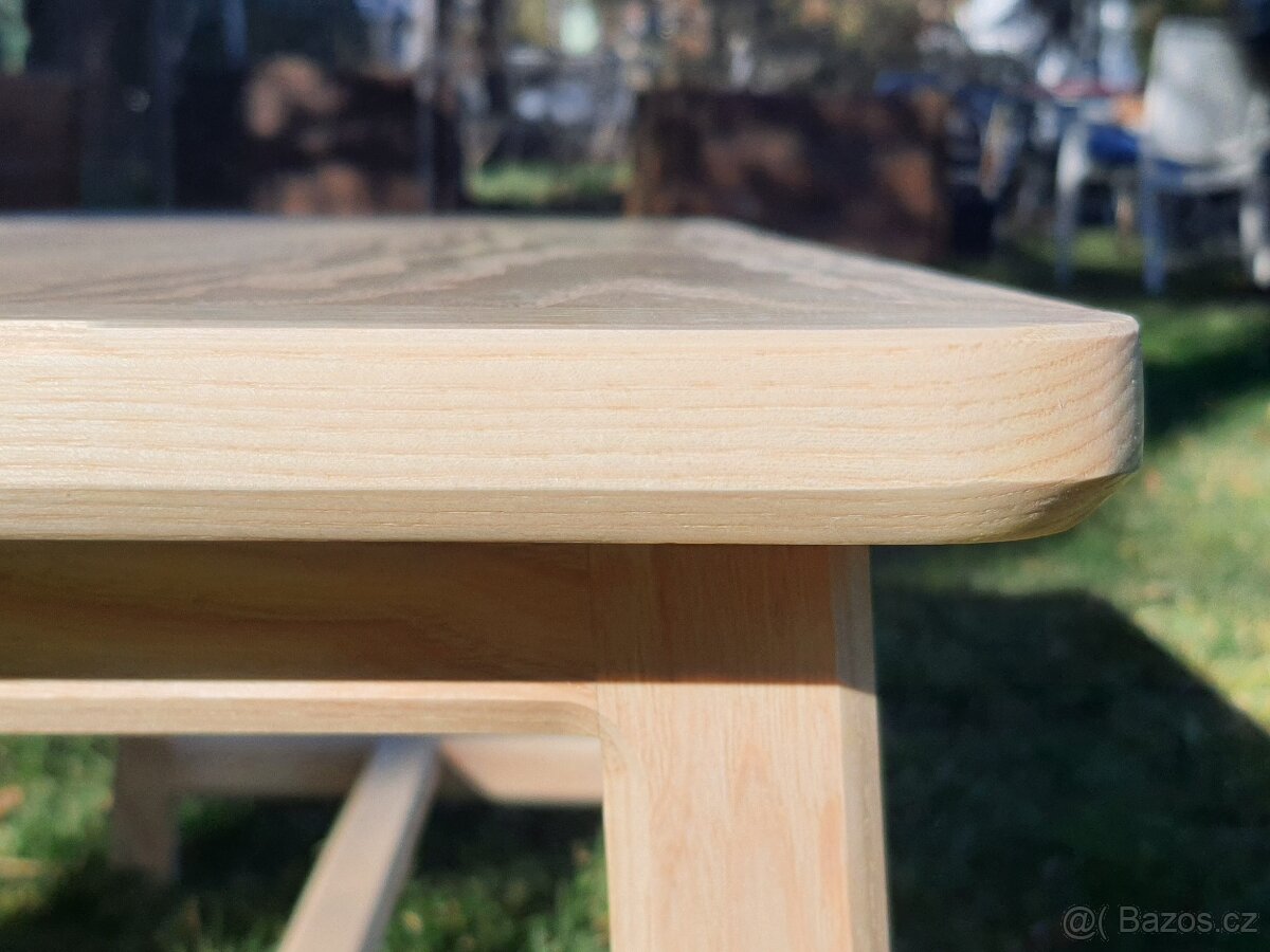 Lavička z masivního jasanu - 4