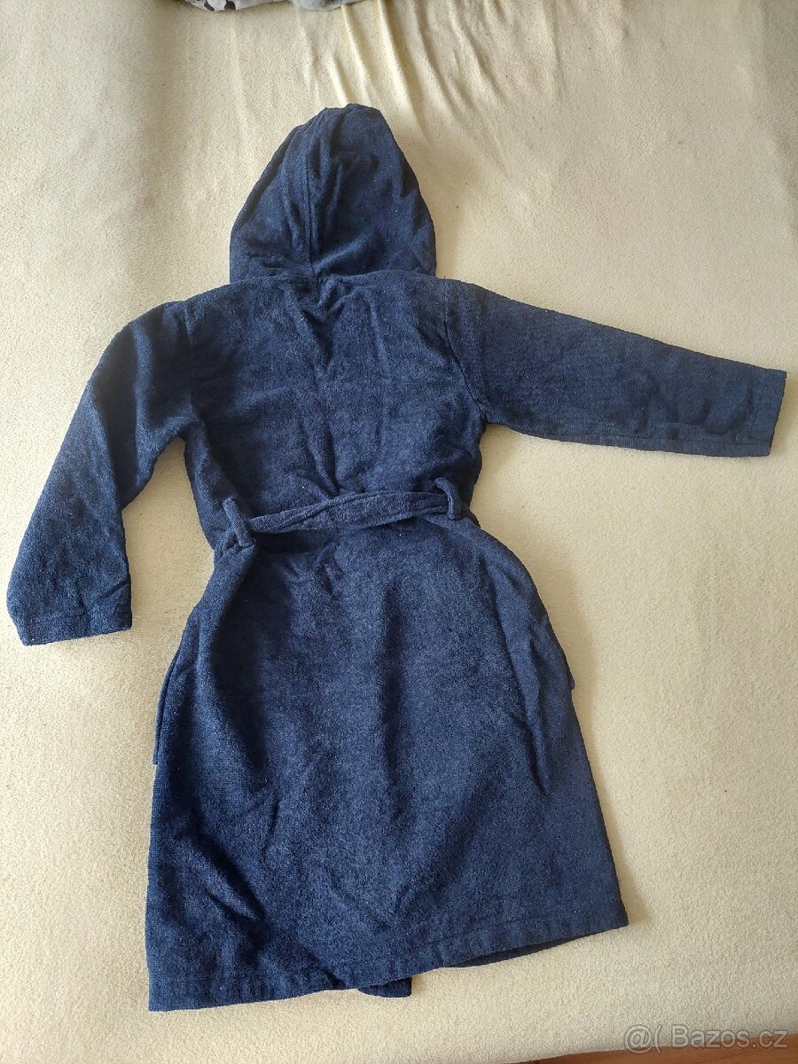 Župan s kapucí 110/116 - 4