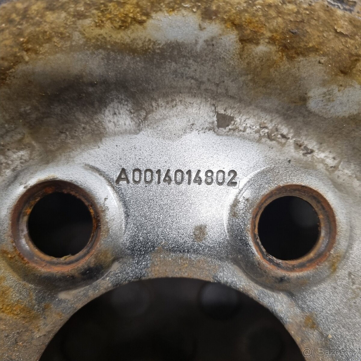 6x130 R16 6,5x16 ocel. disk VW MB - 4