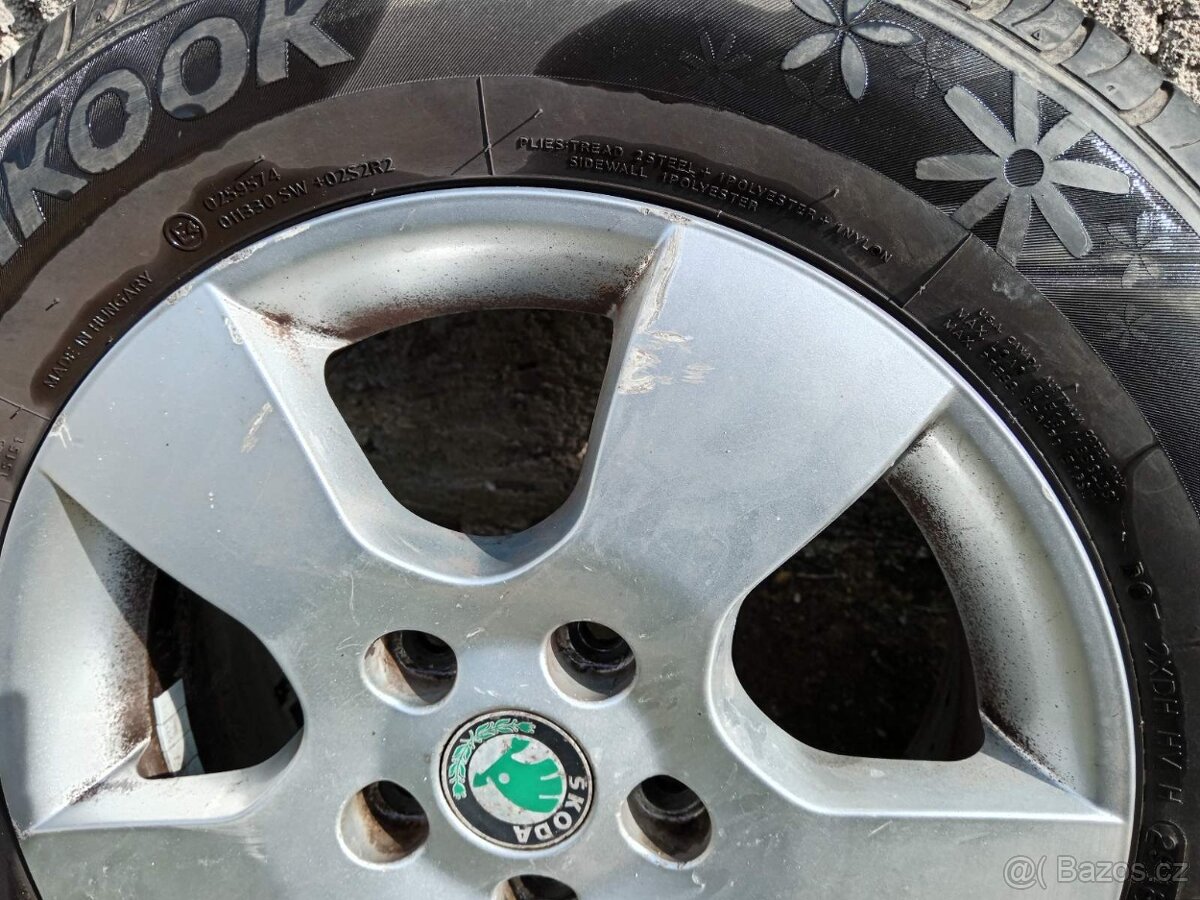 ALU Škoda Octavia 195/65 r15 - 4