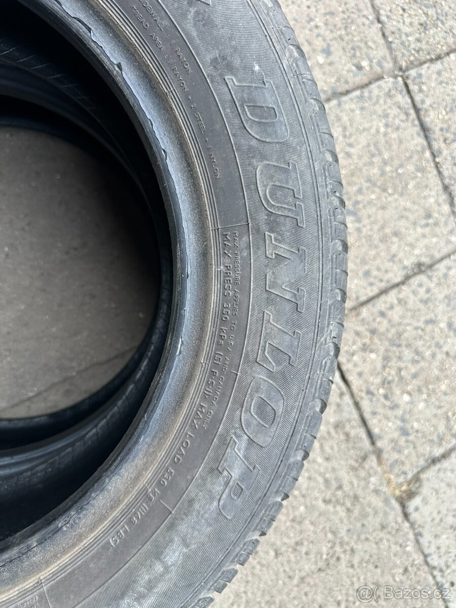 Prodám 2ks letních pneumatik Dunlop - 4