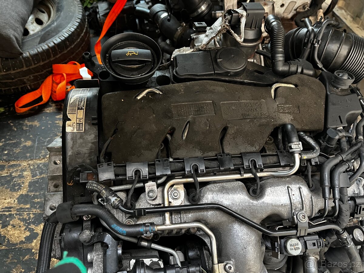 Motor naftový CBBB 2.0TDI 125KW Škoda Superb 2 - 4