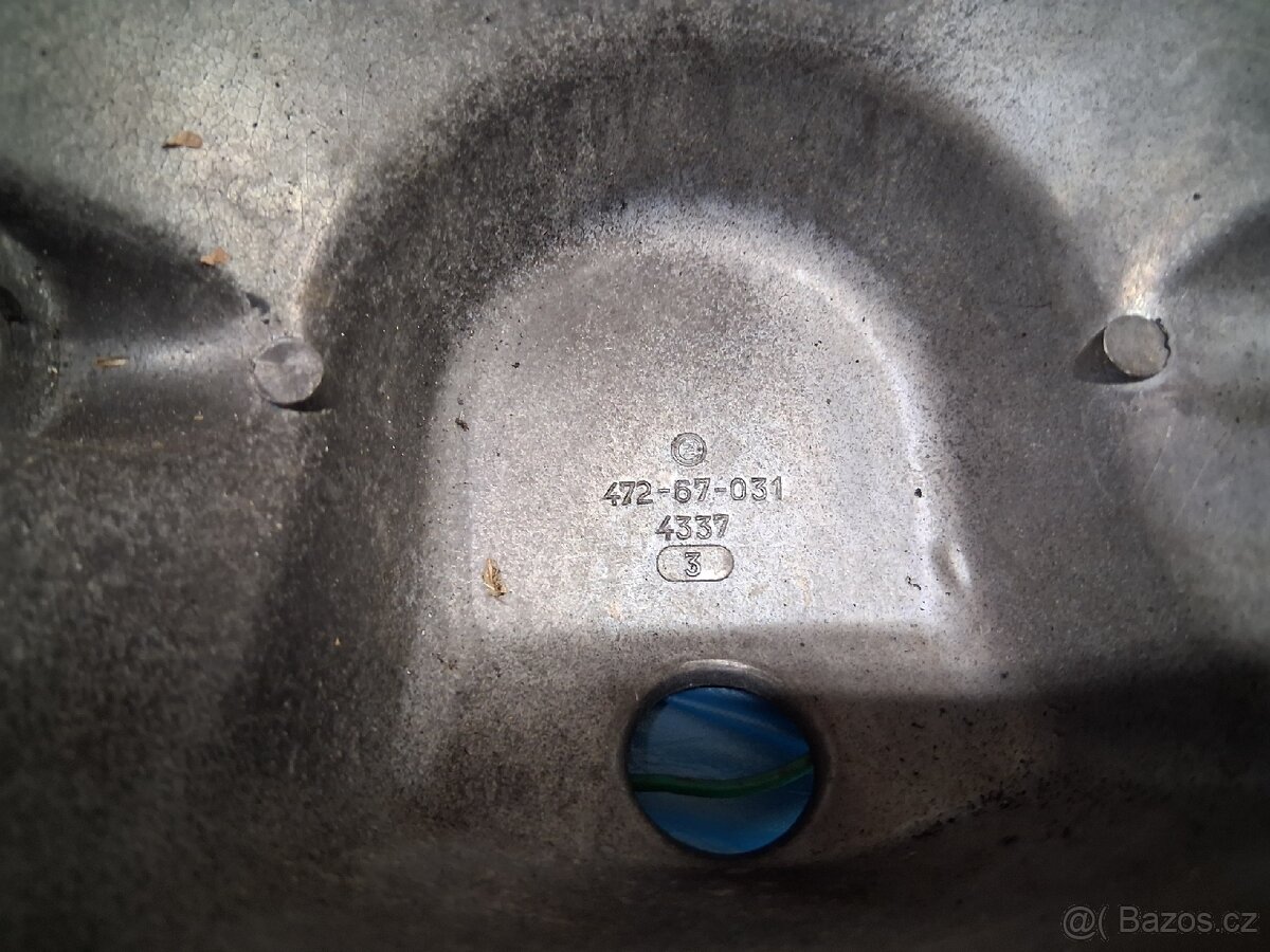 Jawa čz přední hliníkové světlo a blinkry - 4