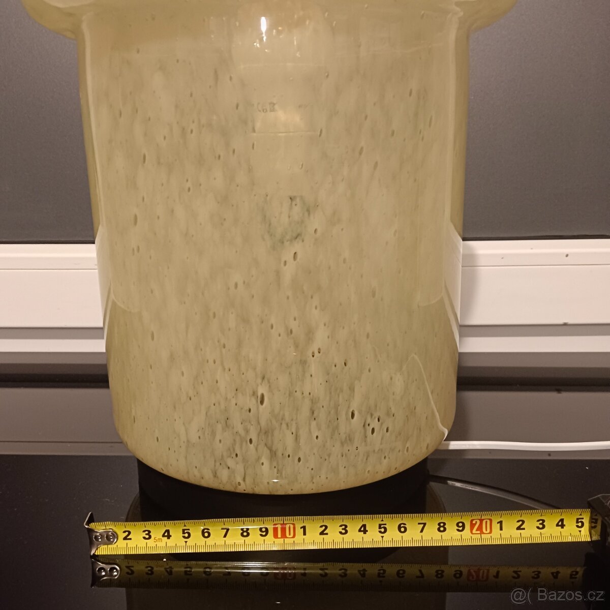 Skleněná lampa retro - 4