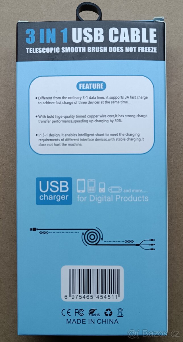 USB Cable 3 IN 1 Dahua Technology - 4
