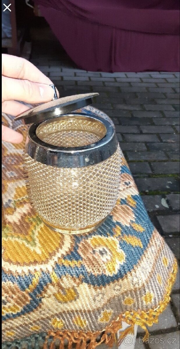 Keramika, Placatka, retro dóza, Aromalampa, obrázky, od 20kč - 4